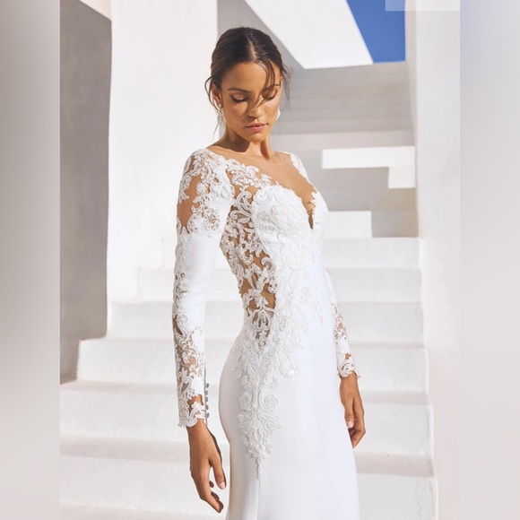 Pronovias Strapless Bodice Top - New Without Tags - Picture 1 of 5